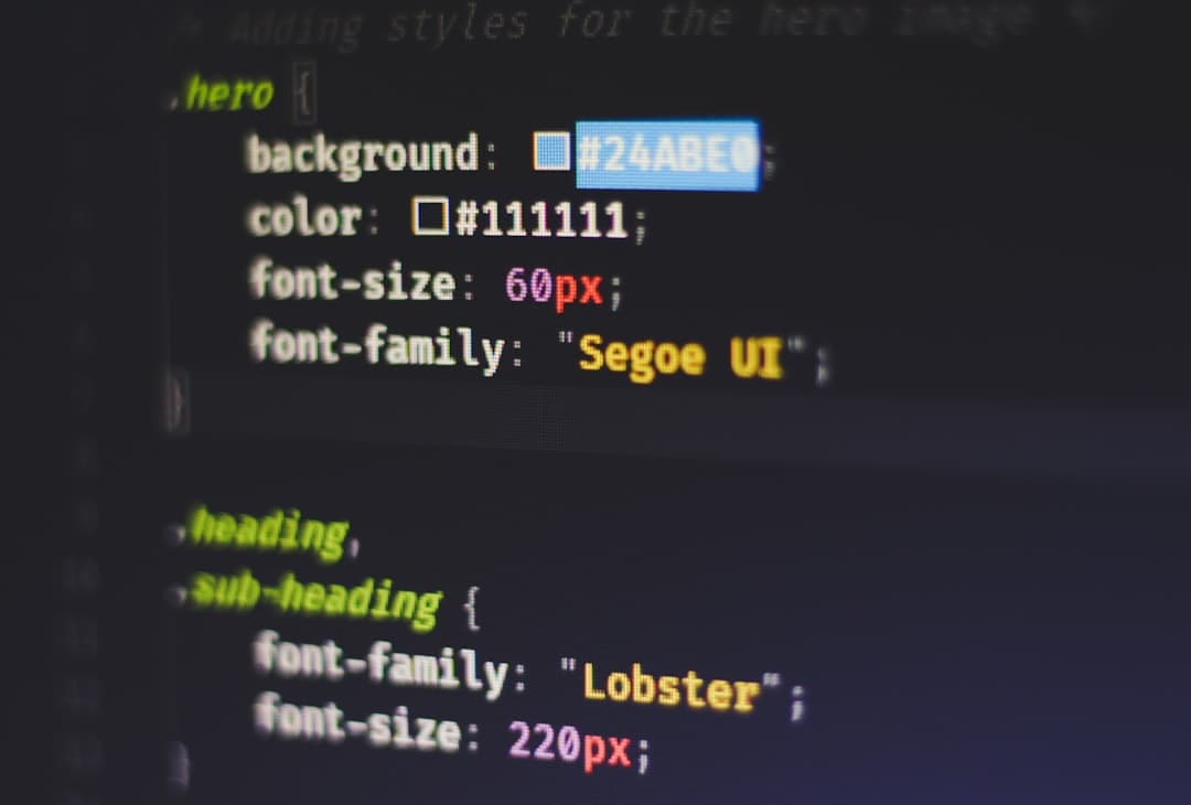 frontend code, design system
